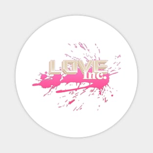 Love Inc - Cream/Super Pink Magnet